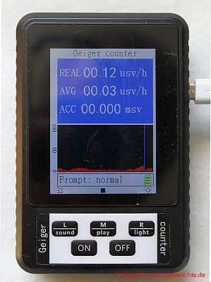Erfahrungsbericht Geigerzähler BR-9B XR1